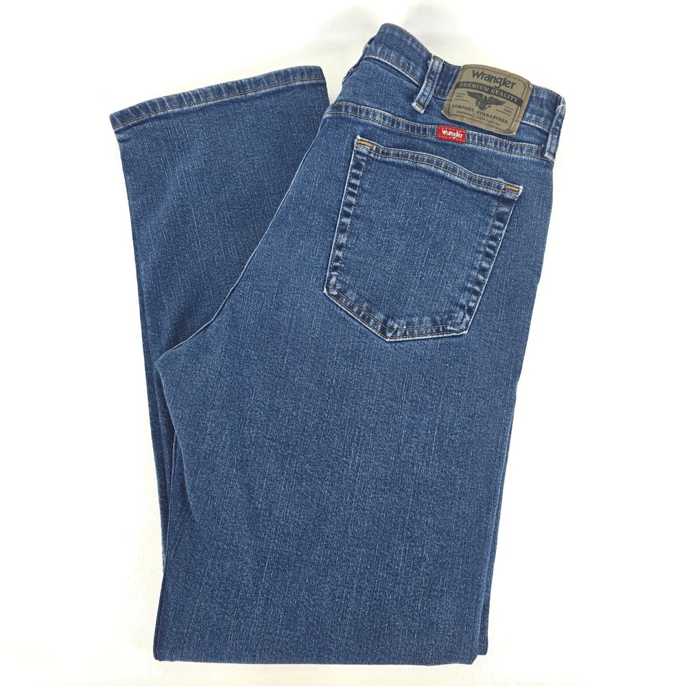 Wrangler Performance Jeans Mens 32x29 (34x30) Work Wear Cowboy Straight Western